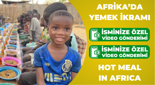 Afrika'da 75 Kişilik Cuma Yemeği (Yetimhane)