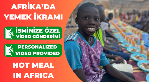 Afrika'da 50 Kişilik Cuma Yemeği (Yetimhane)